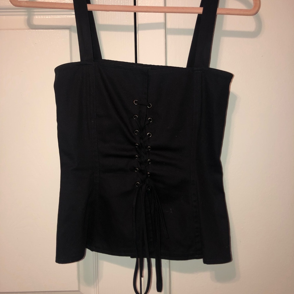 Opening Ceremony Callipygian Corset Top
